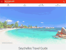 Tablet Screenshot of go-seychelles.com